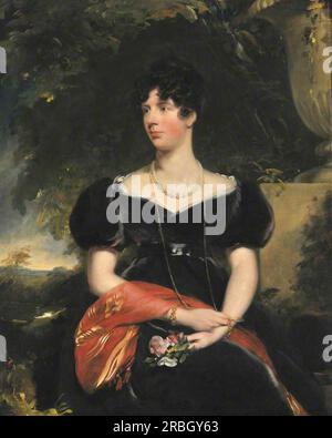 Elizabeth Sykes, Mme Wilbraham Egerton 1805 par John Simpson Banque D'Images