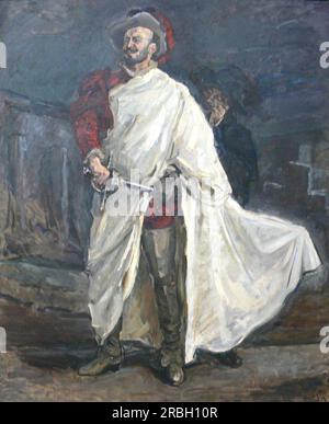 Le chanteur Francisco d'Andrade dans le rôle de Don Giovanni dans l'opéra de Mozart en 1912 de Max Slevogt Banque D'Images