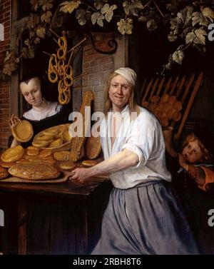 Baker Oostwaert et sa femme 1658 par Jan Steen Banque D'Images