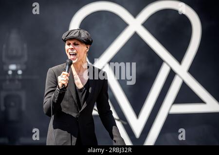 Oslo, Norvège. 23rd, juin 2023. Le groupe finlandais VV donne un concert live lors du festival de musique norvégien tons of Rock 2023 à Oslo. (Crédit photo : Gonzales photo - Terje Dokken). Banque D'Images