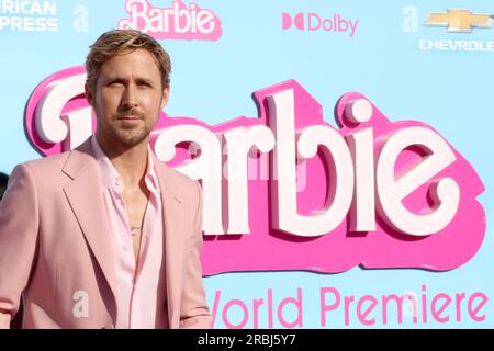 Los Angeles, États-Unis. 09 juillet 2023. LOS ANGELES - juillet 9 : Ryan Gosling à la première mondiale de Barbie au Shrine Auditorium le 9 juillet 2023 à Los Angeles, CA (photo de Katrina Jordan/Sipa USA) crédit : SIPA USA/Alamy Live News Banque D'Images