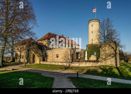 Sparrenburg, point de repère de Bielefeld, Bielefeld, forêt de Teutoburg, Rhénanie du Nord-Westphalie, Allemagne Banque D'Images