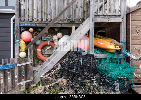 Steephill Cove, Ventnor, île de Wight, Royaume-Uni Banque D'Images