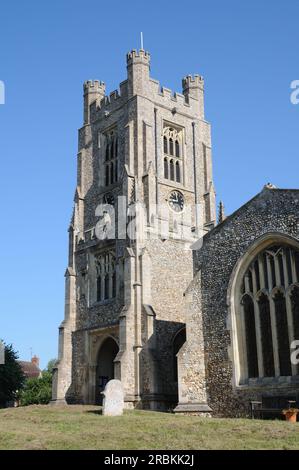 Église Sainte-Marie-Vierge, Newport, Essex Banque D'Images