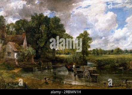 The Hay Wain, John Constable, 1821, Banque D'Images
