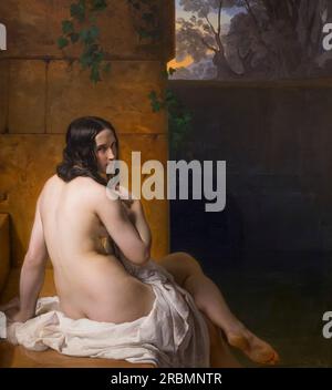 Susanna à son bain, Francesco Hayez, 1850, Banque D'Images