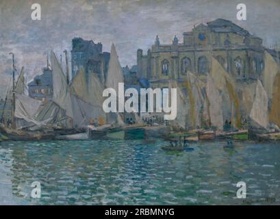 Le Musée au Havre, Claude Monet, 1873, Banque D'Images