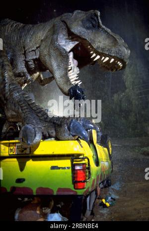 Dinosaure de Jurassic Park Banque D'Images