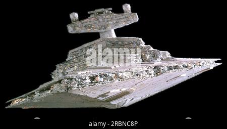 Star Wars A New Hope Imperial Star Destroyer Banque D'Images