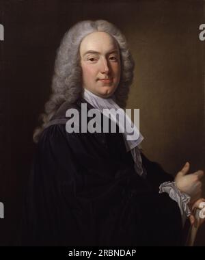 William Murray, 1e comte de Mansfield 1745 par Jean-Baptiste van Loo Banque D'Images