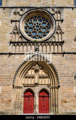 France, Lot (46), Cahors, cathédrale Saint-Etienne, classée au patrimoine mondial par l'UNESCO Vallée du Lot, Quercy Banque D'Images