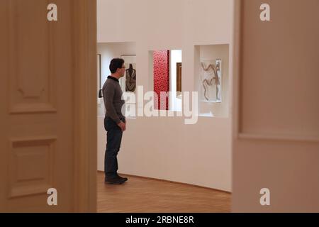 Musée Joannneumsviertel, Graz, Styrie, Autriche Banque D'Images