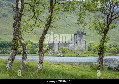Château de Kilchurn sur le Loch Awe, Argyll et Bute, Écosse, Royaume-Uni Banque D'Images