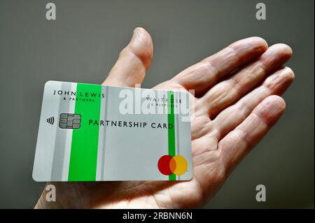 Carte de partenariat John Lewis & Partners. Banque D'Images