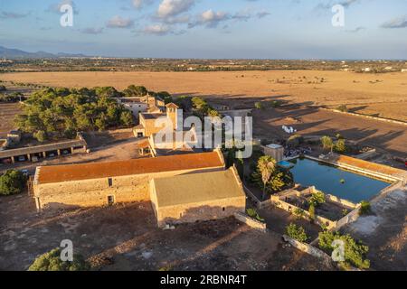 Rafal dels porcs, es Llombards, Santanyí, Majorque, Îles Baléares, Espagne. Banque D'Images