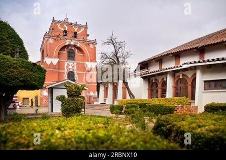 Porte de la ville "Arco del Carmen", San Cristóbal de las Casas, Hautes terres centrales (Sierra Madre de Chiapas), Mexique, Amérique du Nord, Amérique latine Banque D'Images