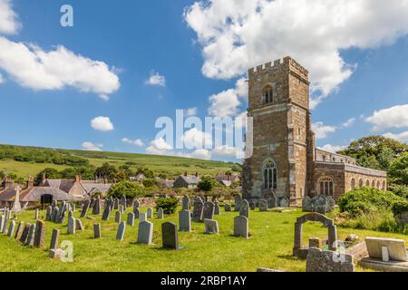 St Nicholas Church, Abbotsbury, Dorset, Angleterre Banque D'Images