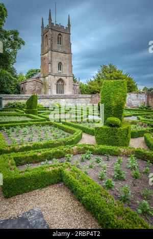 St James'39 ; église à Avebury, Wiltshire, Angleterre Banque D'Images