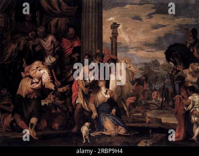 Martyre de Sainte Justine 1575 par Paolo Veronese Banque D'Images