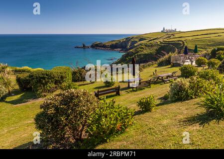 Housel Bay, péninsule de Lizard, Cornouailles, Angleterre Banque D'Images