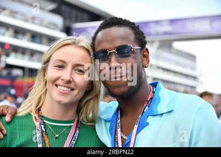 Silverstone, Royaume-Uni. 09 juillet 2023. SILVERSTONE, Angleterre, 09 JUILLET 2023 ; Formule 1, Grand Prix DE F1 de GRANDE-BRETAGNE sur le circuit de Silverstone - formel 1 Grosser Preis von England, 09 JUILLET 2023 - responsable image, photo et Copyright © Anthony STANLEY/ATP images (STANLEY Anthony/ATP/SPP) crédit : SPP Sport Press photo. /Alamy Live News Banque D'Images