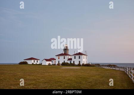 Phare de castor Jamestown Rhode Island Banque D'Images