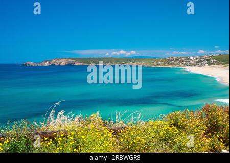 Torre dei Corsari, Arbus, Sardaigne, Italie, Europe Banque D'Images