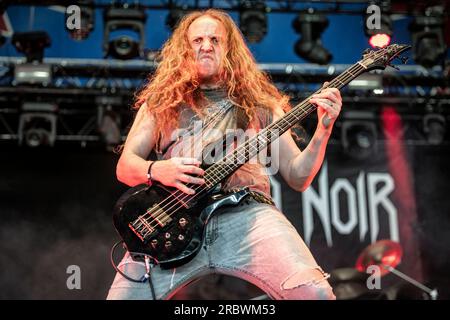 Oslo, Norvège. 24 juin 2023. Le groupe de black Metal norvégien aura Noir donne un concert live au festival de musique norvégien tons of Rock 2023 à Oslo. (Crédit photo : Gonzales photo - Terje Dokken). Banque D'Images