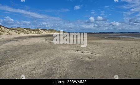 Naturschutzgebiet Amrum-Odde, la pointe nord d'Amrum, Allemagne Banque D'Images