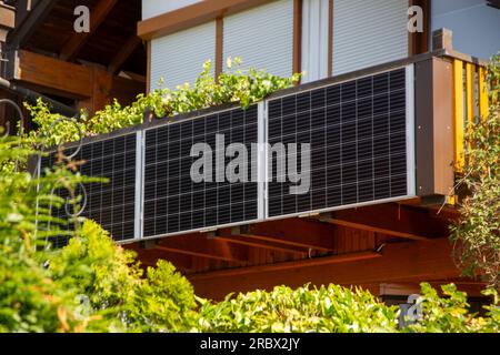 Une Centrale Électrique De Balcon Convient Également Aux Maisons