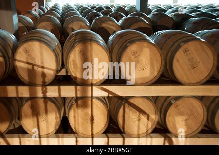 Cantina di Santadi, Sardaigne, Italie, Europe Banque D'Images