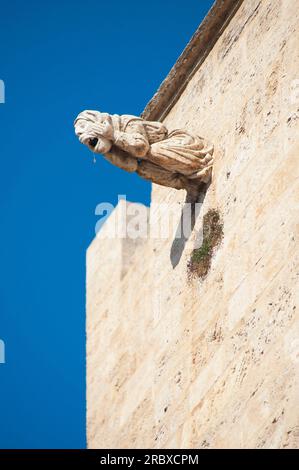 Particoular, Porta de Serrans, Plaça dels Furs, Valencia, Espagne, Europe Banque D'Images