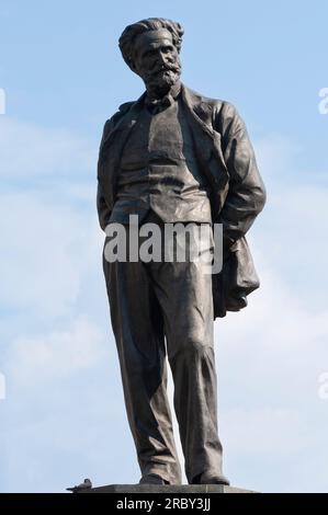 Italie, Lombardie, Milan, Piazza Buonarroti, Giuseppe Verdi Monument par Enrico Butti date 1913 Banque D'Images