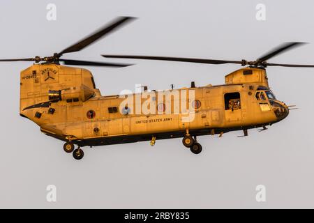 CH-47F Chinook Banque D'Images