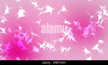 Texture de la belle festive polygonale circulaire cosmique magique multicolore coloré lointain rose vif violet tacheté formes géométriques tourbillonnantes, li Illustration de Vecteur