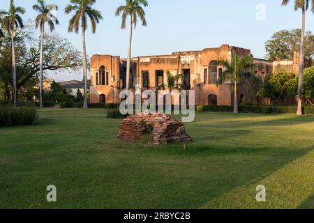 The British Residency Complex à Lucknow, Uttar Pradesh, Inde Banque D'Images