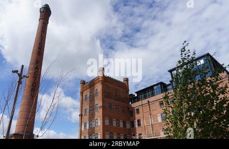 Slough, Berkshire : le Horlick's Quarter (anciennement une usine) est dans ses dernières étapes de développement. Banque D'Images