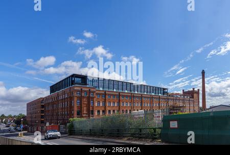 Slough, Berkshire : le Horlick's Quarter (anciennement une usine) est dans ses dernières étapes de développement. Banque D'Images