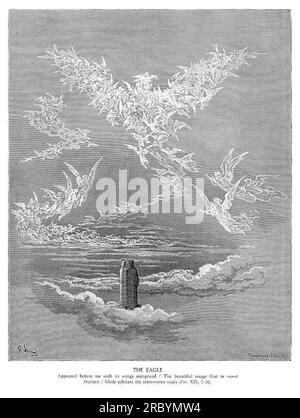 L'aigle II de Gustave Dore Banque D'Images