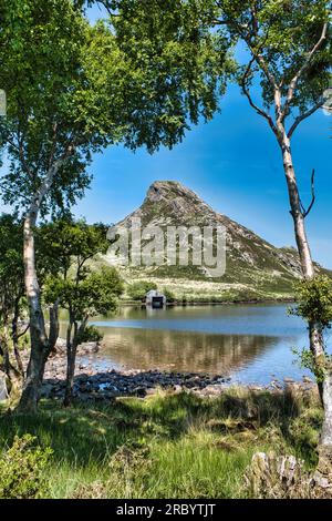 Pared y Cefn Hir et Llyn Cregennen Banque D'Images