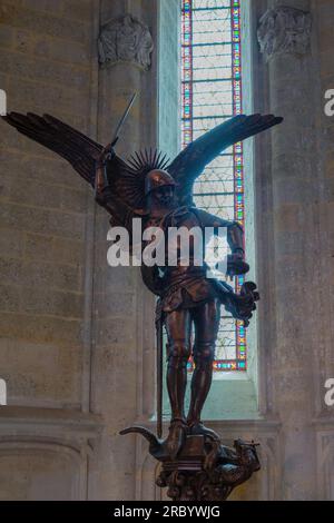 Chapelle du Château de Pierrefonds près de Paris - France Banque D'Images