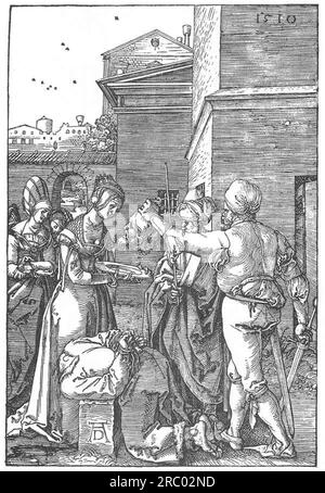 La décapitation de Saint Jean Baptiste 1510 par Albrecht durer Banque D'Images