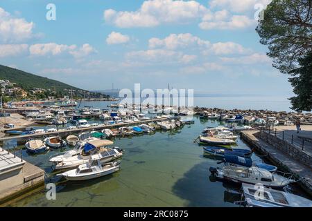 Opatija, Croatie. 10 juillet 2023. Banque D'Images