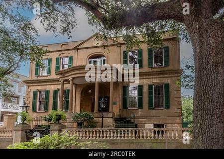 L'Owens-Thomas House & esclaves est une maison historique de Savannah, Géorgie, qui est exploité comme une maison historique, par Telfair Musées. C'est Banque D'Images