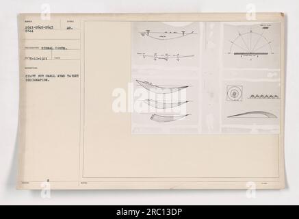 Une carte pour la désignation de cible d'armes légères délivrée à Syndol au dans le signal corps. La carte porte les numéros de code 2641, 2642, 2643, 2644 et REC3-10-1921. Le photographe est Tages. L'image montre le graphique avec diverses désignations de cibles. Banque D'Images