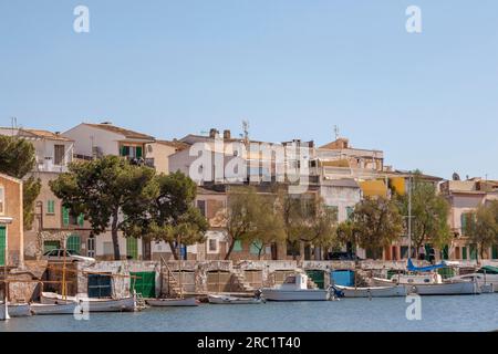 Portocolom, Majorque Banque D'Images