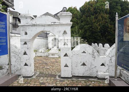 La tombe de Hang Jebat à Melaka, en Malaisie Banque D'Images