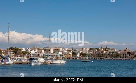 Portocolom, Majorque Banque D'Images