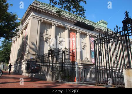 New York, États-Unis. 29 juin 2023. La Société hispanique d'Amérique. Après des années de rénovation, l'un des musées d'art et de culture espagnols, portugais et latino-américains les plus prestigieux de New York a rouvert ses portes aux visiteurs. Crédit : Christina Horsten/dpa/Alamy Live News Banque D'Images