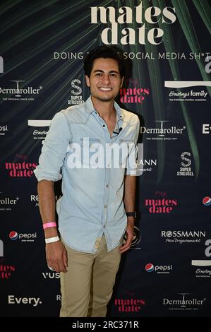 Olcay Özdemir (Sat1) beim Mates Date influenceur événement auf der Berlin Fashion week Printemps/été 2024 in der Berliner Freiheit. Berlin, 11.07.2023 Banque D'Images